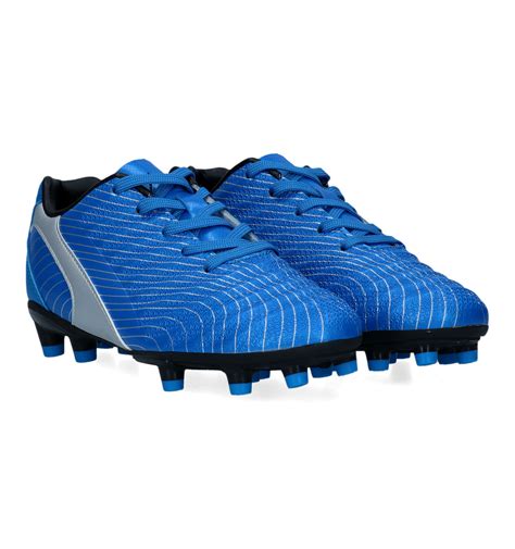 blauwe voetbalschoenen